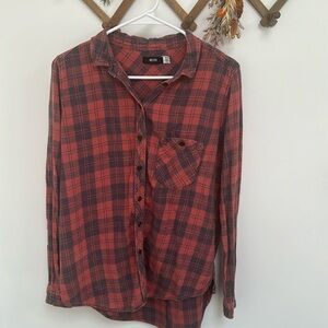 BDG Urban Outfitters, plaid Women’s button down. Size medium